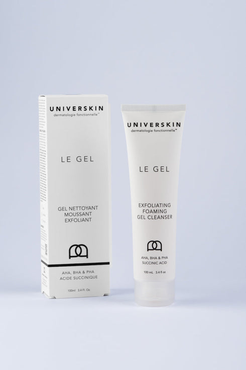 Universkin The Gel 100ml bottle and packaging