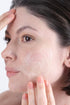 Universkin The Gel foaming cleanser applied to the face